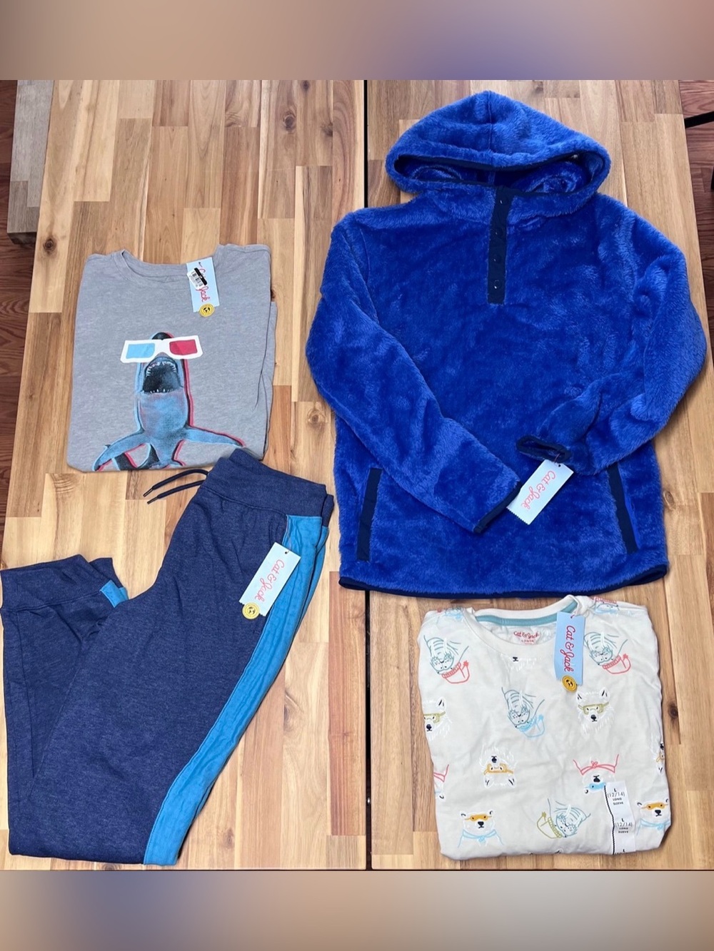 NWT Boys clothes bundle L 12/14